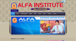Desktop Screenshot of alfainstitute.org